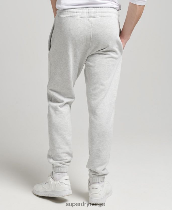 Superdry lysegrå klær 86P46D6373 vintage 90-talls terrengjoggere menn