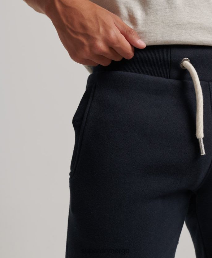 Superdry marinen klær 86P46D6496 college-logo slim fit joggebukser med mansjett menn