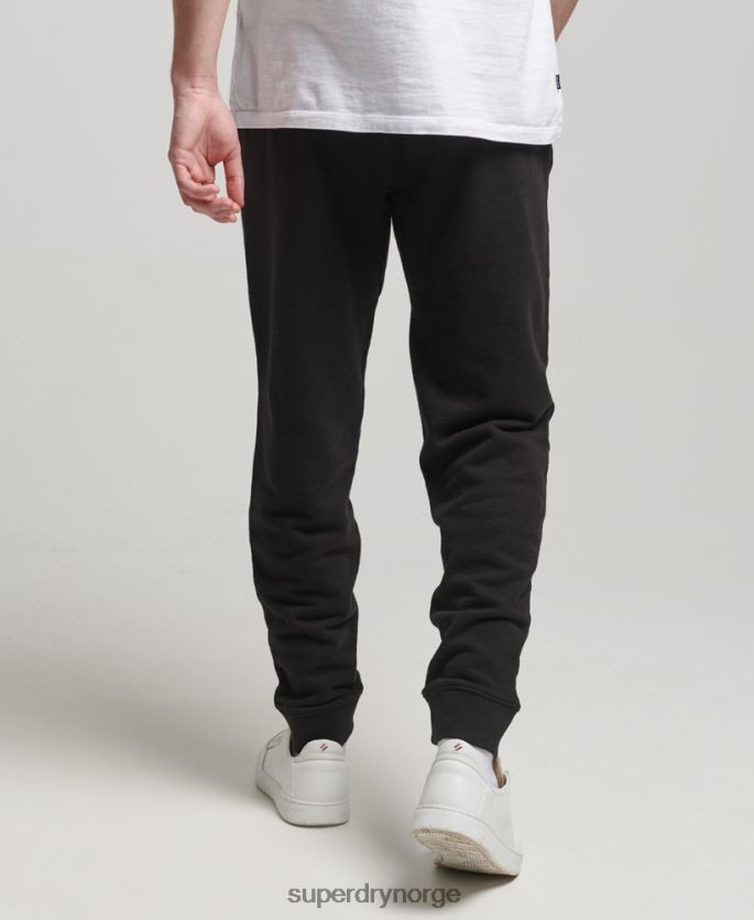 Superdry svart klær 86P46D6377 kode kjernesport joggere menn
