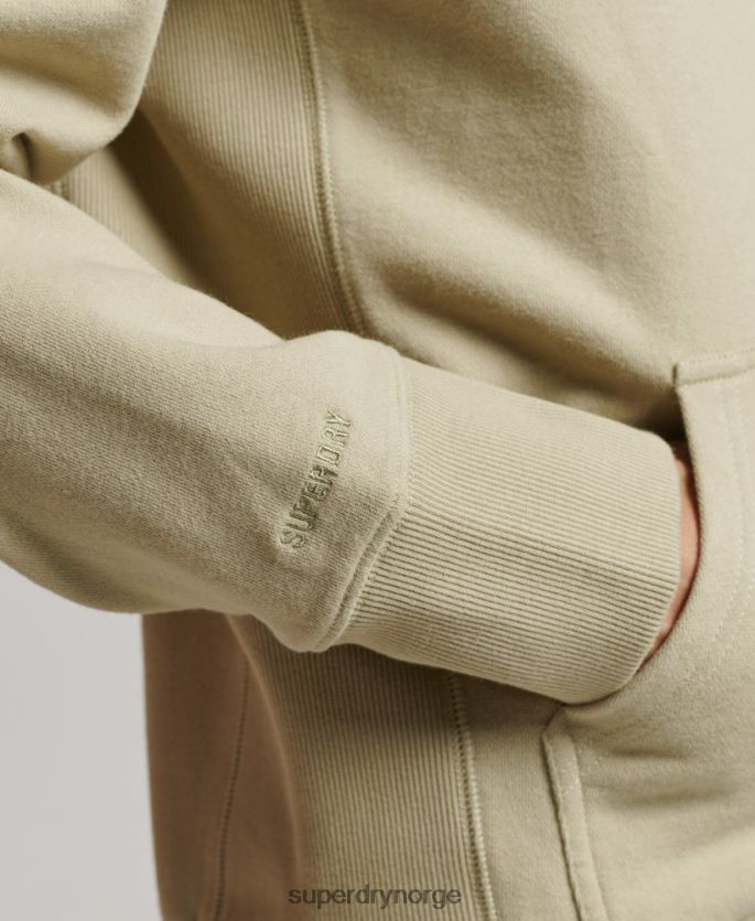 Superdry beige klær 86P46D850 sport logo club hettegenser menn