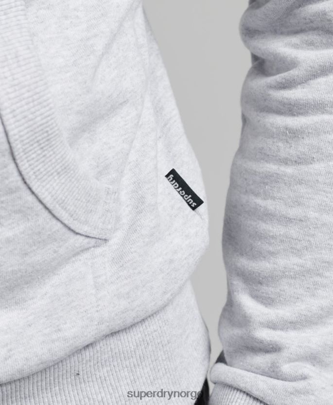 Superdry grå klær 86P46D472 flott utendørs hettegenser menn