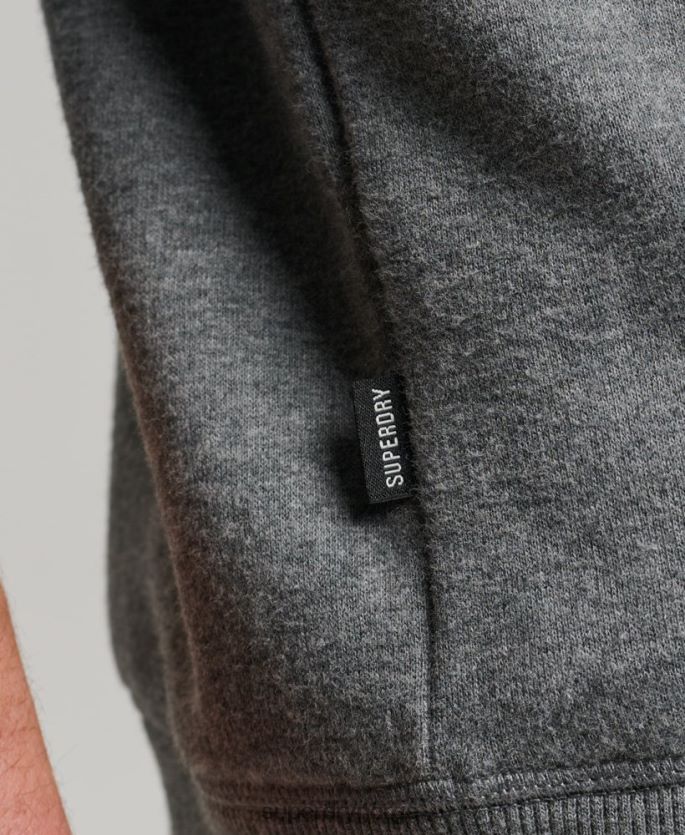 Superdry grå klær 86P46D532 vintage logo brodert crew sweatshirt menn