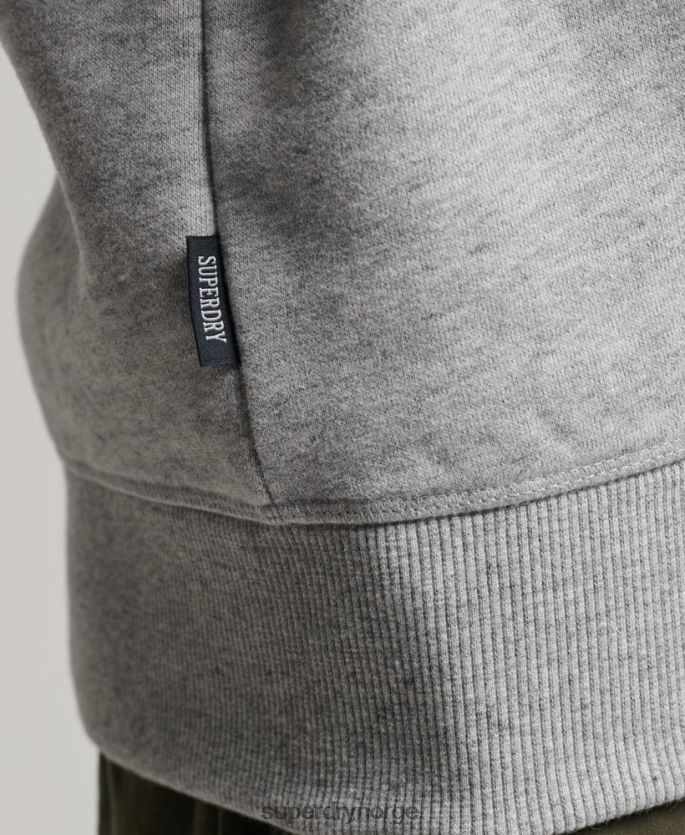 Superdry grå klær 86P46D555 genser for baseballmannskap menn