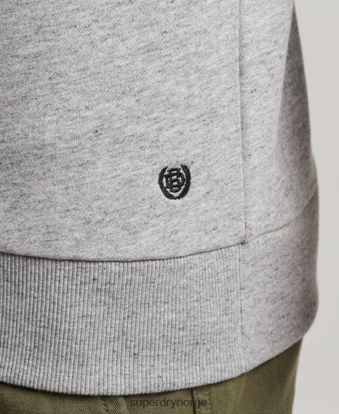 Superdry grå klær 86P46D687 vintage gym atletisk genser menn