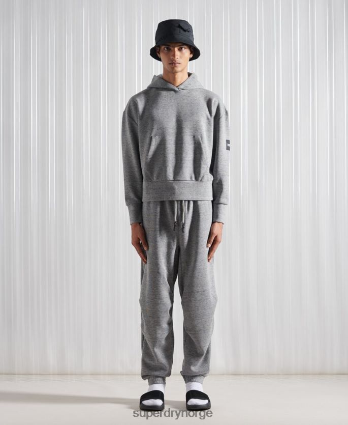 Superdry grå klær 86P46D874 limited edition sdx box drop hettegenser menn