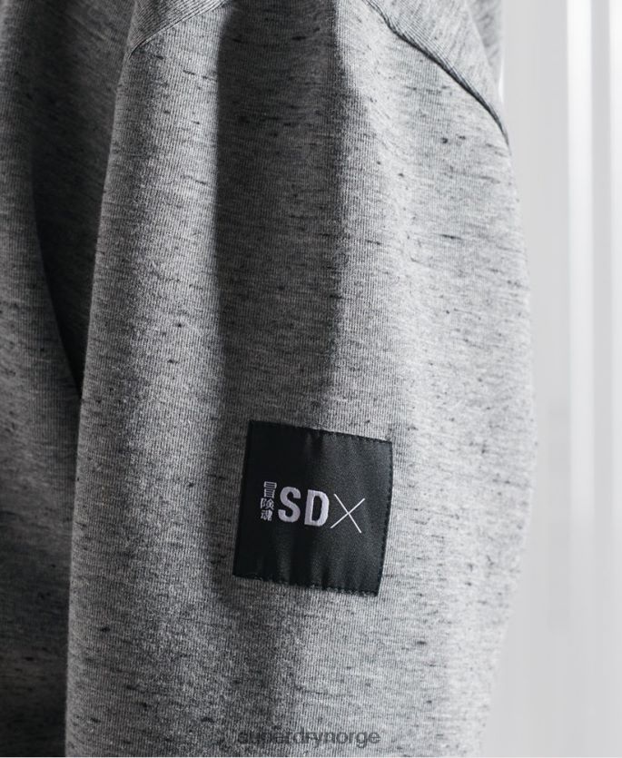 Superdry grå klær 86P46D874 limited edition sdx box drop hettegenser menn