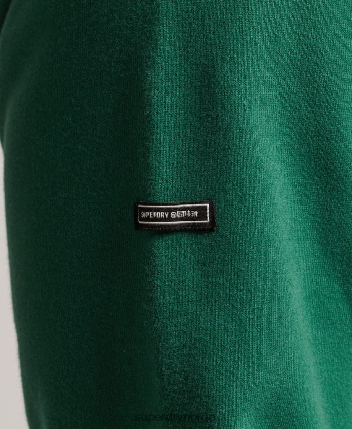 Superdry grønn klær 86P46D5056 psych rock hettegenser menn
