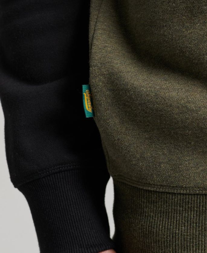 Superdry grønn klær 86P46D506 genser for baseballmannskap menn