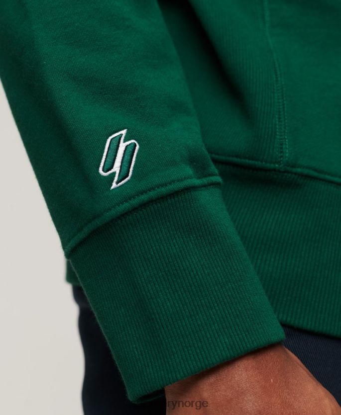 Superdry grønn klær 86P46D529 kode genser for atletisk klubbmannskap menn