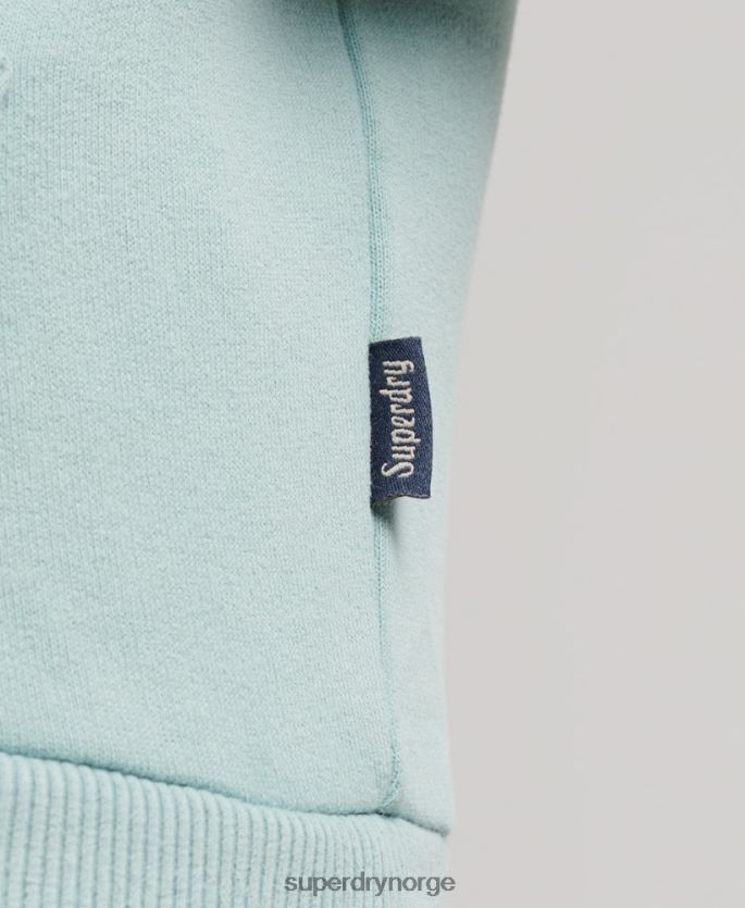 Superdry grønn klær 86P46D631 vintage venue hettegenser menn