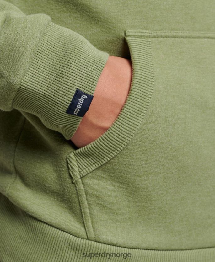 Superdry grønn klær 86P46D684 vintage shadow hettegenser menn