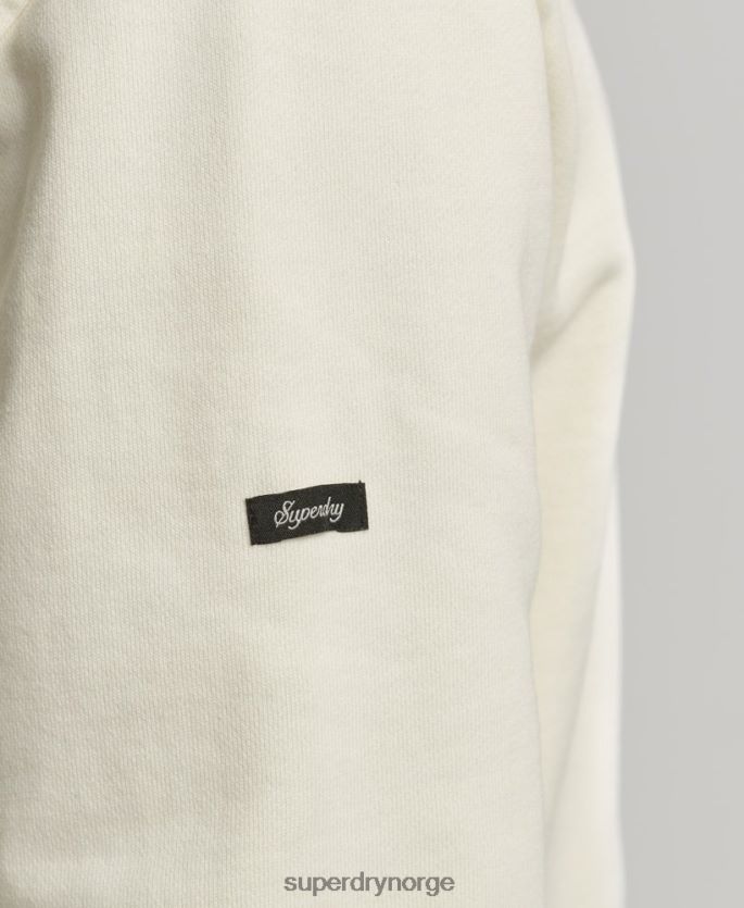 Superdry hvit klær 86P46D5139 vintage into the woods crew sweatshirt menn