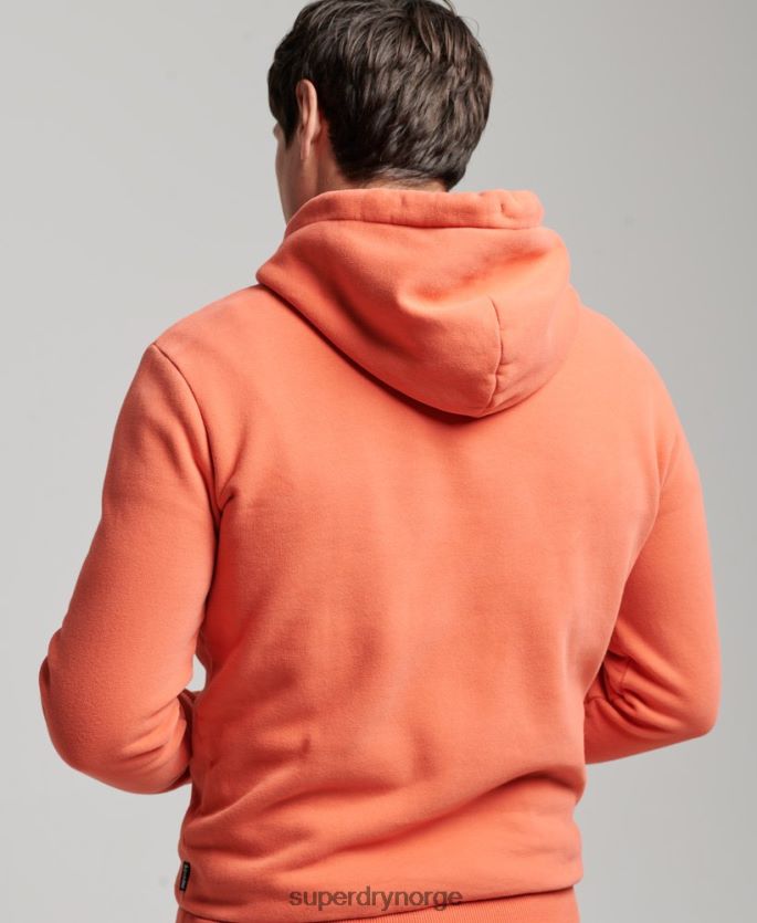 Superdry korall klær 86P46D670 vintage cooper klassisk hettegenser menn