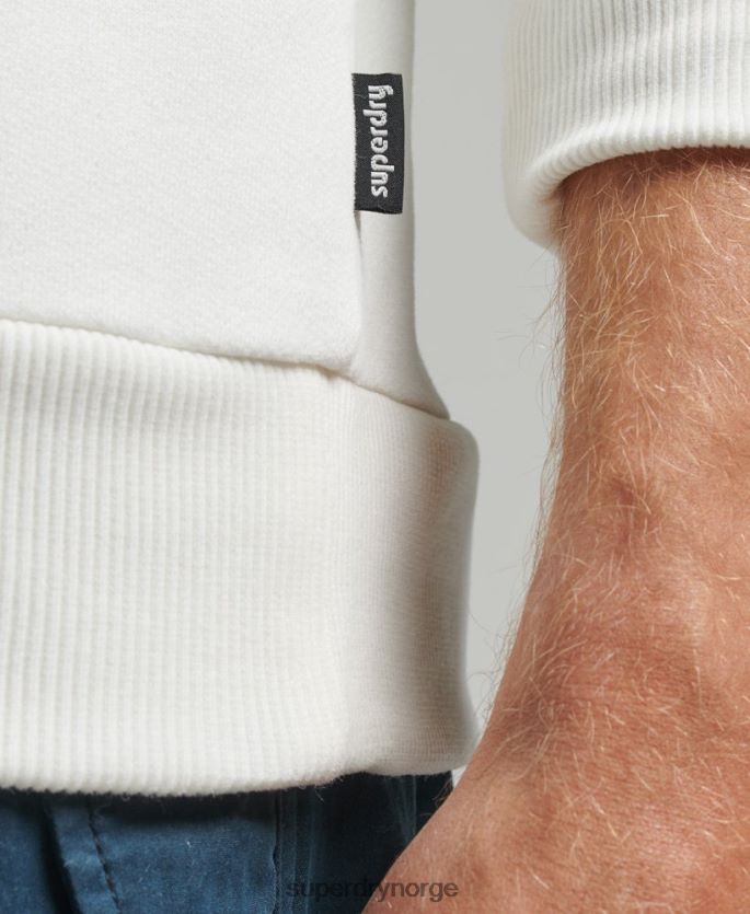 Superdry krem klær 86P46D724 vintage cooper classic crew sweatshirt menn