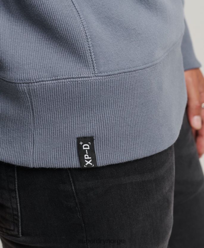 Superdry lilla klær 86P46D5044 ekspedisjon løs mannskap sweatshirt menn