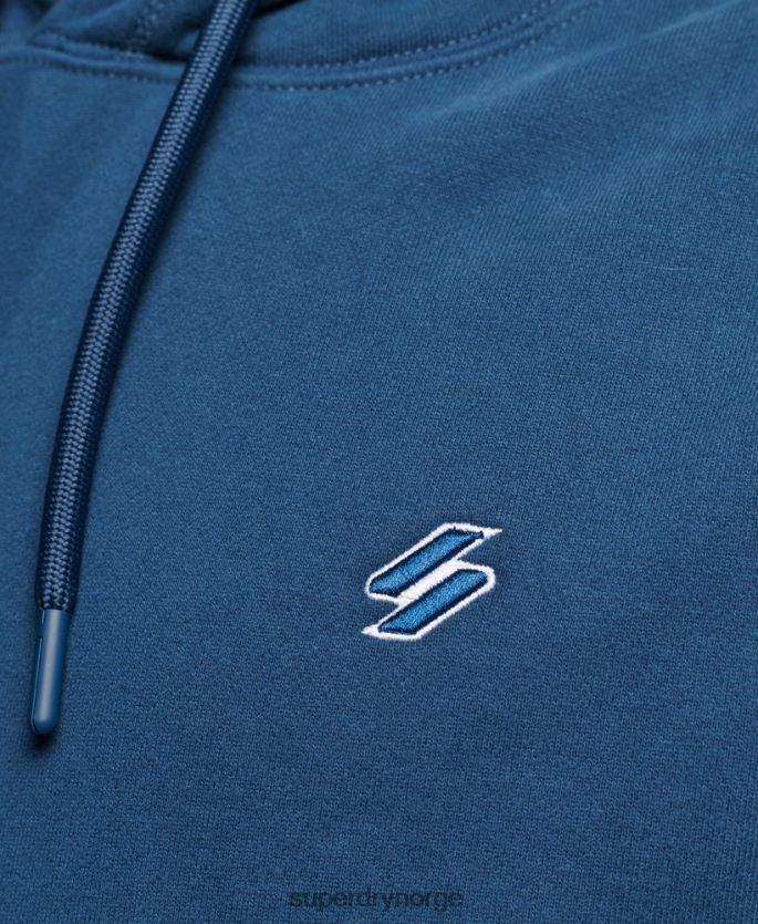 Superdry mørke blå klær 86P46D5126 viktig hettegenser menn