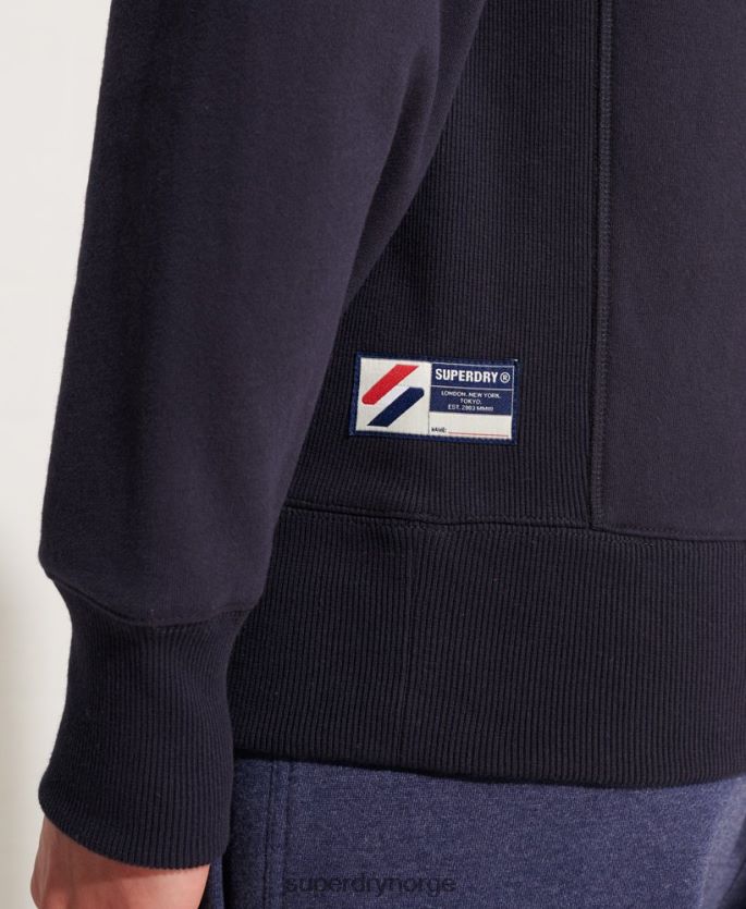 Superdry marinen klær 86P46D5209 sportstyle essensiell genser med rund hals menn