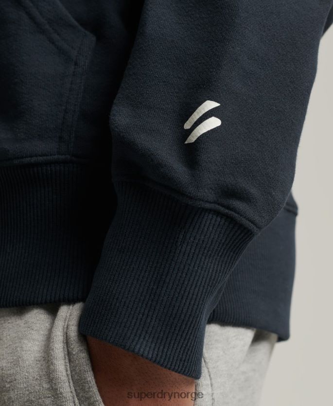 Superdry marinen klær 86P46D5213 code core sport hettegenser menn