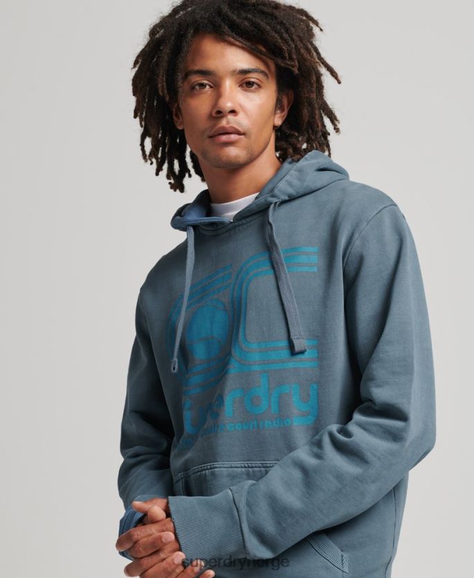 Superdry marinen klær 86P46D5225 hettegenser for atletisk klubb menn