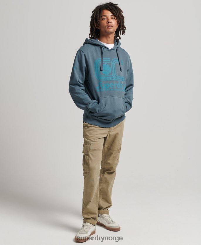Superdry marinen klær 86P46D5225 hettegenser for atletisk klubb menn