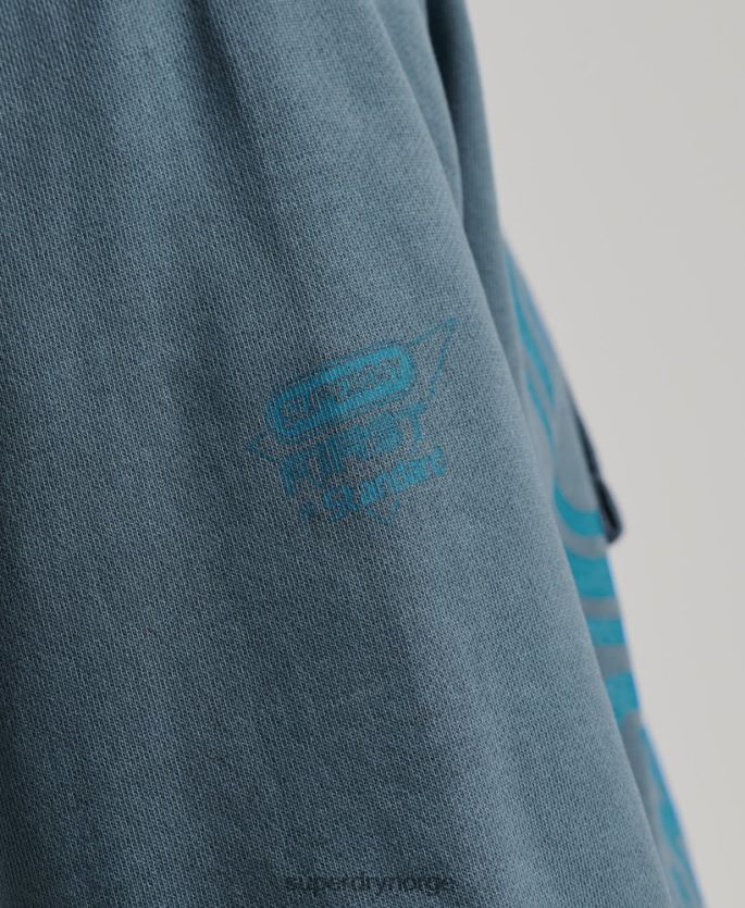 Superdry marinen klær 86P46D5225 hettegenser for atletisk klubb menn