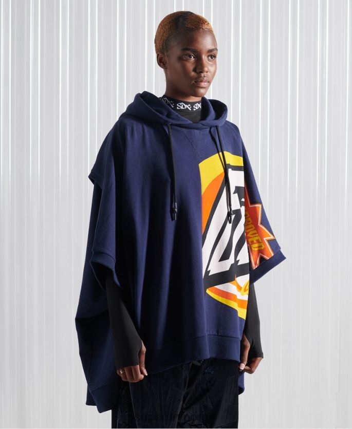 Superdry marinen klær 86P46D5233 limited edition sdx rex fit hettegenser menn