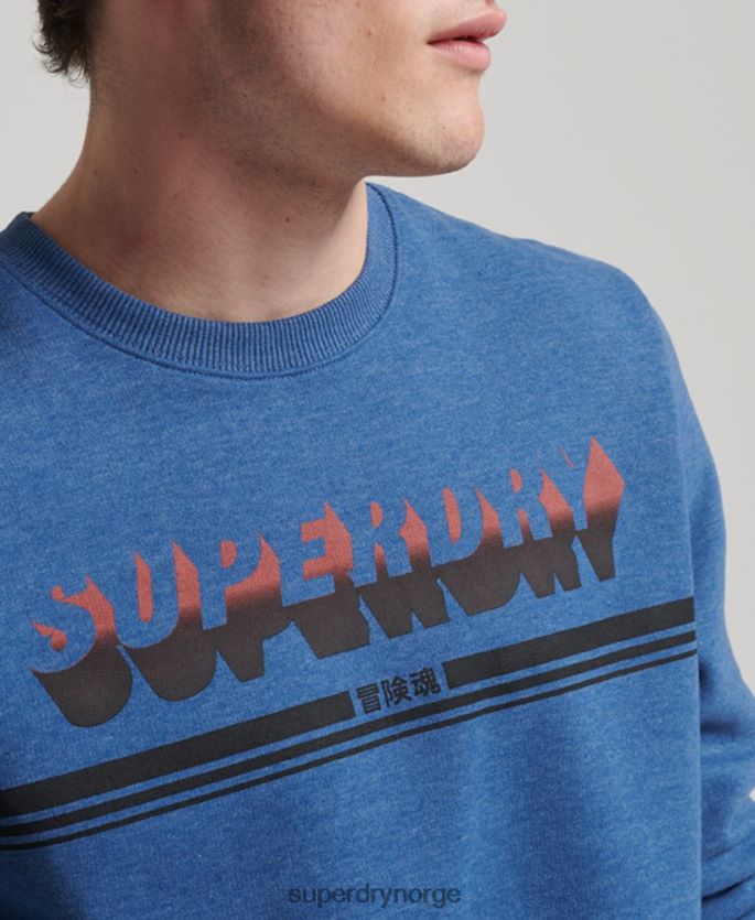 Superdry marinen klær 86P46D579 vintage skyggemannskap menn