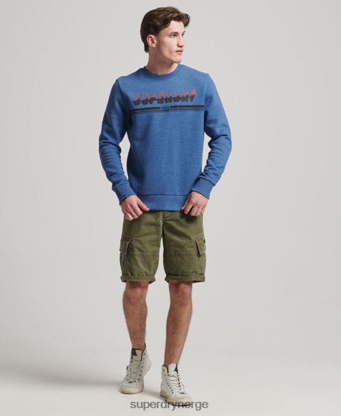 Superdry marinen klær 86P46D579 vintage skyggemannskap menn