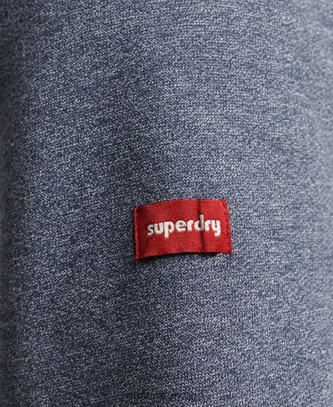 Superdry marinen klær 86P46D729 vintage-logo fjell-hettegenser menn