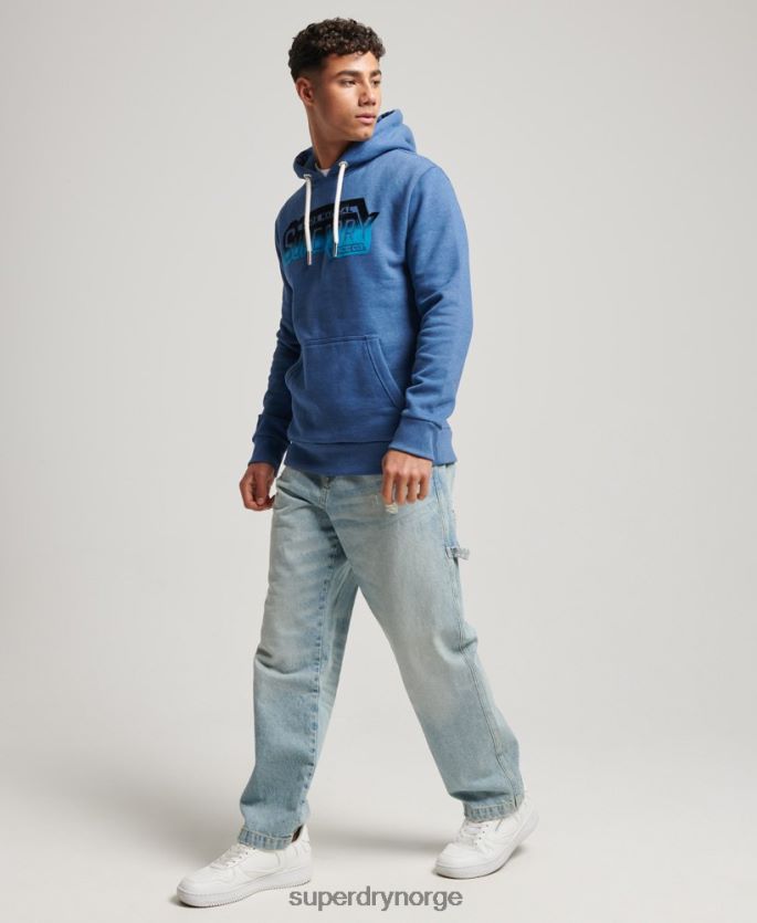 Superdry marinen klær 86P46D753 vintage shadow hettegenser menn