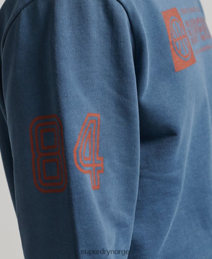 Superdry marinen klær 86P46D881 genser for atletisk klubbmannskap menn