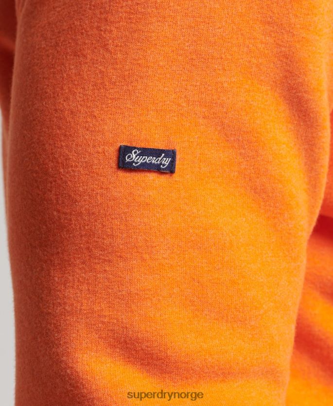 Superdry oransje klær 86P46D464 vintage logo cali hettegenser menn