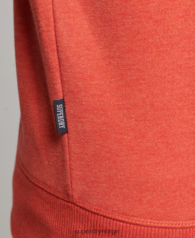 Superdry oransje klær 86P46D700 genser for baseballmannskap menn