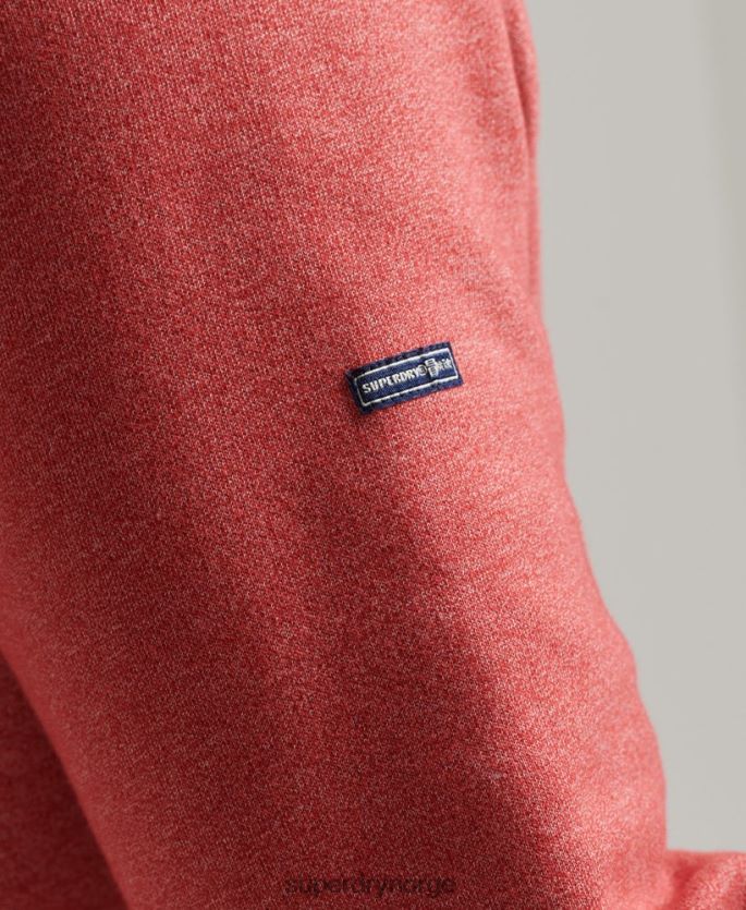 Superdry rød klær 86P46D5224 vintage cooper classic crew sweatshirt menn