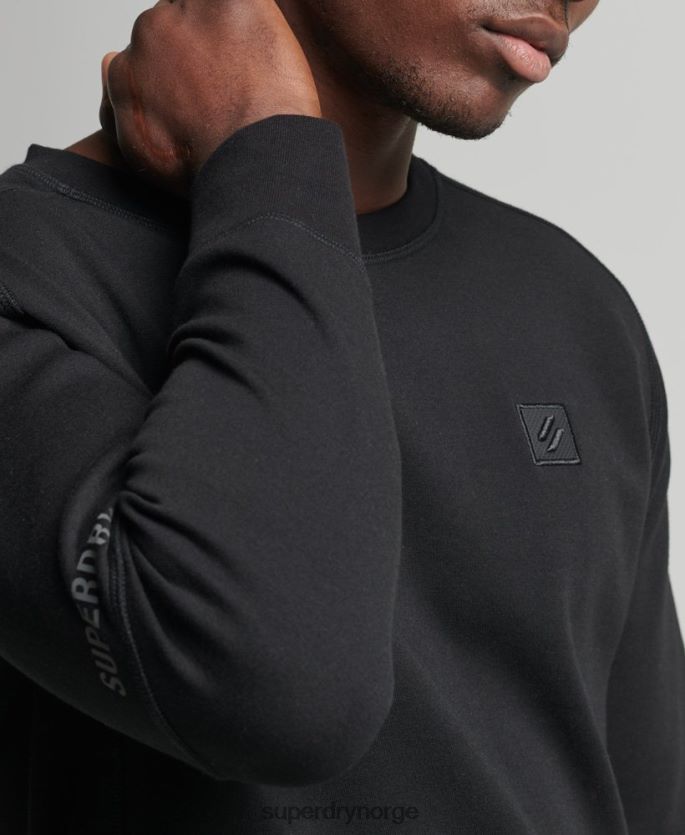 Superdry svart klær 86P46D5043 genser for teknisk mannskap menn