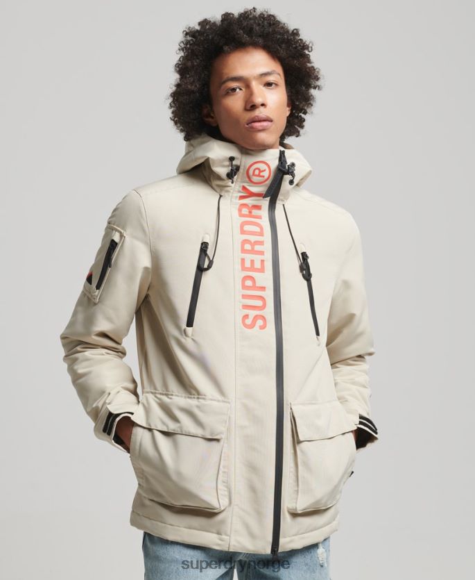 Superdry beige klær 86P46D926 ultimate sd vindjakke menn