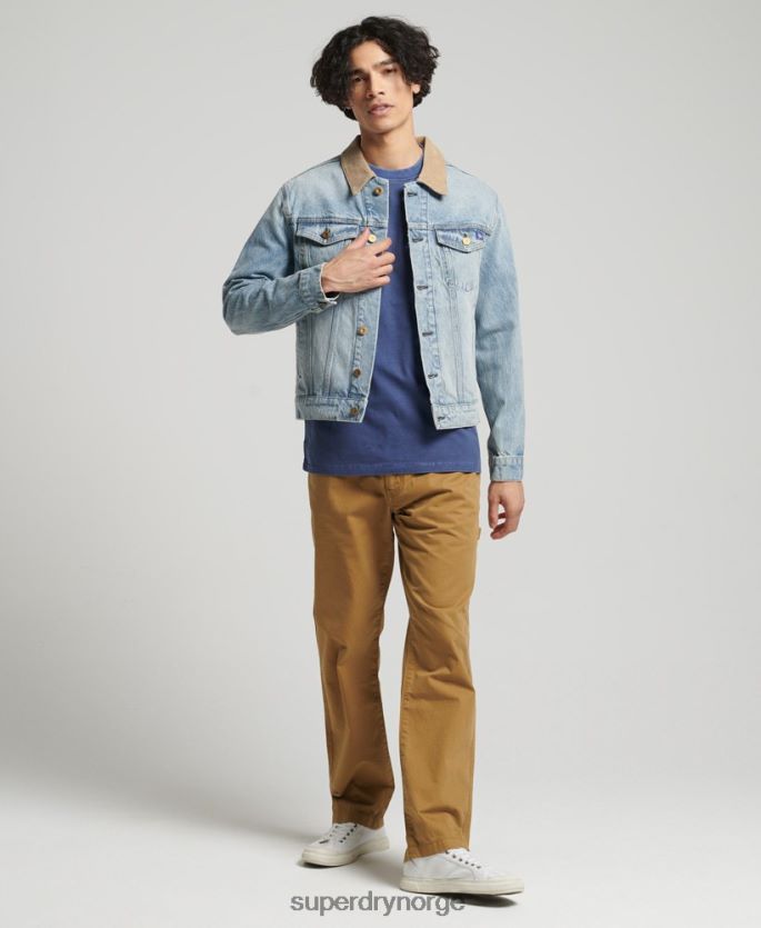 Superdry blå klær 86P46D4451 vintage highwayman trucker jakke menn