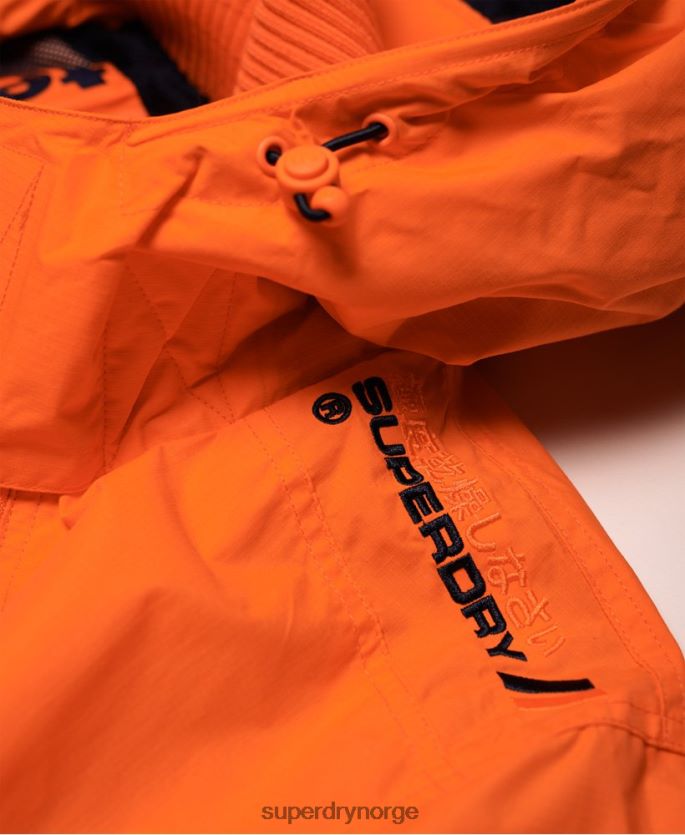 Superdry blå klær 86P46D4791 teknisk pop zip sd-vindjakke med hette menn