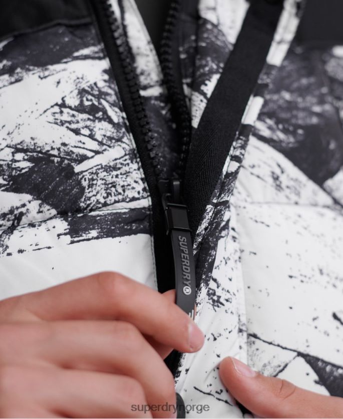 Superdry grå klær 86P46D4717 sd explorer parkasjakke menn