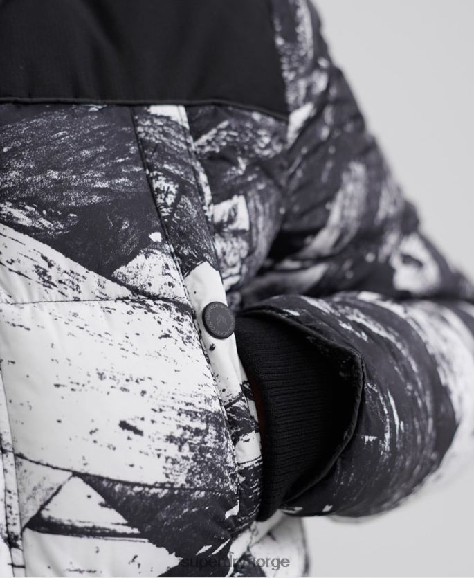 Superdry grå klær 86P46D4717 sd explorer parkasjakke menn