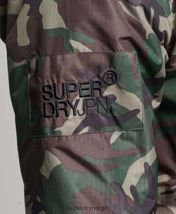 Superdry grønn klær 86P46D1015 mountain sd vindjakke menn