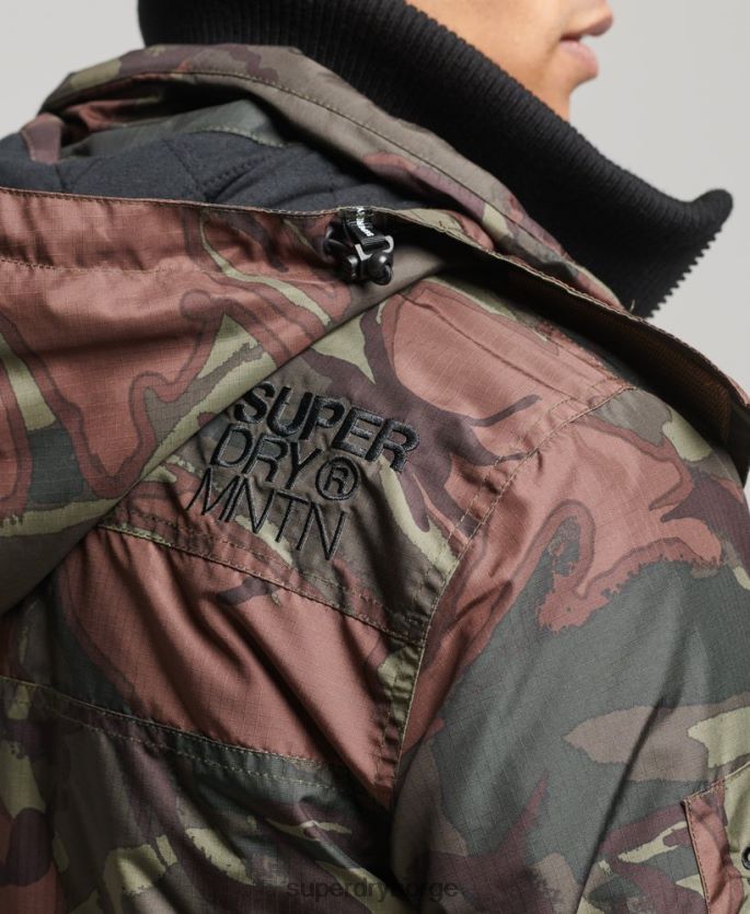 Superdry grønn klær 86P46D1075 mountain sd vindjakke menn