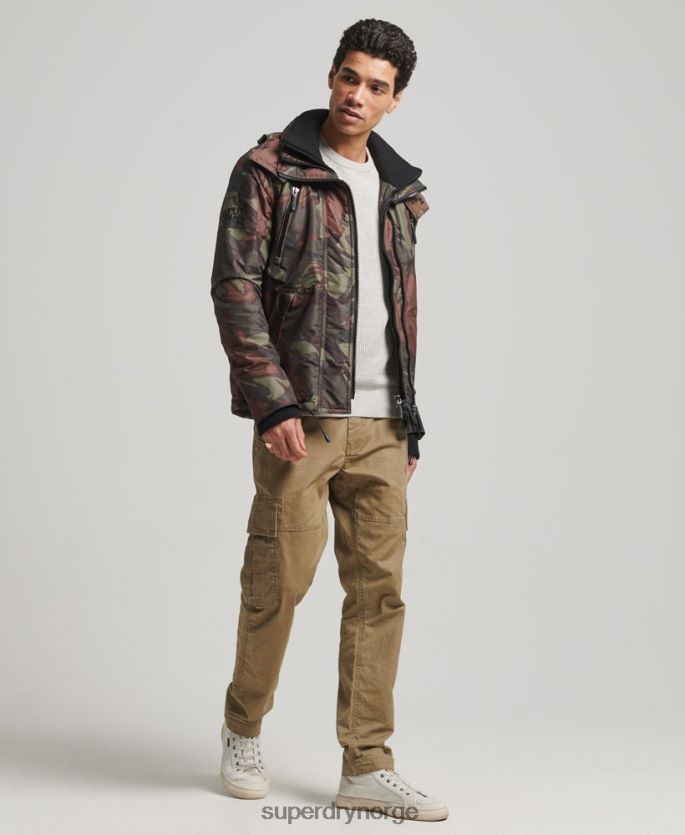 Superdry grønn klær 86P46D1075 mountain sd vindjakke menn