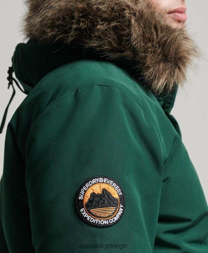 Superdry grønn klær 86P46D1168 everest bomber jakke menn