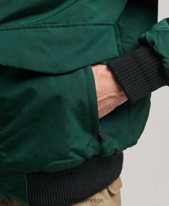 Superdry grønn klær 86P46D1168 everest bomber jakke menn