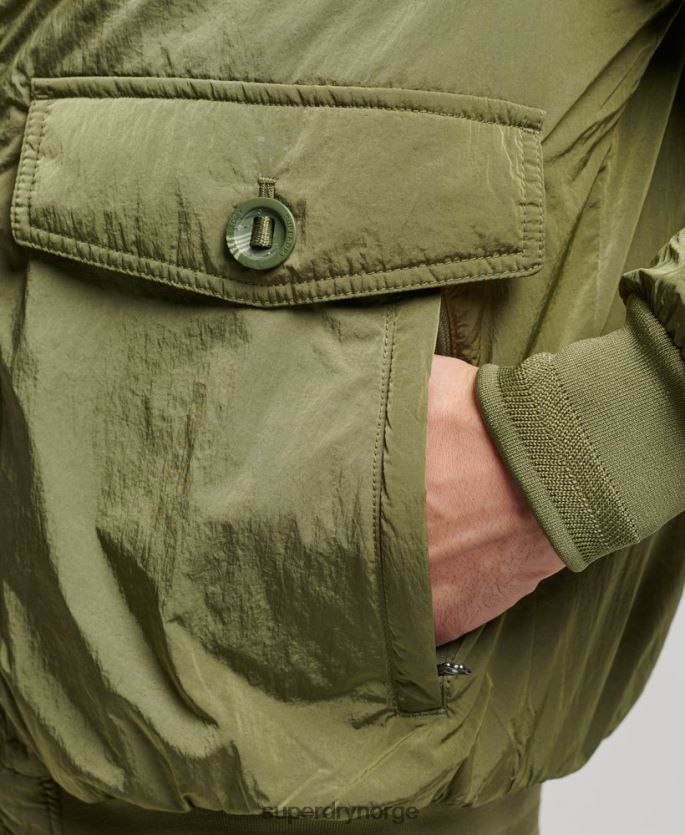 Superdry grønn klær 86P46D4475 militær everest bomberjakke menn