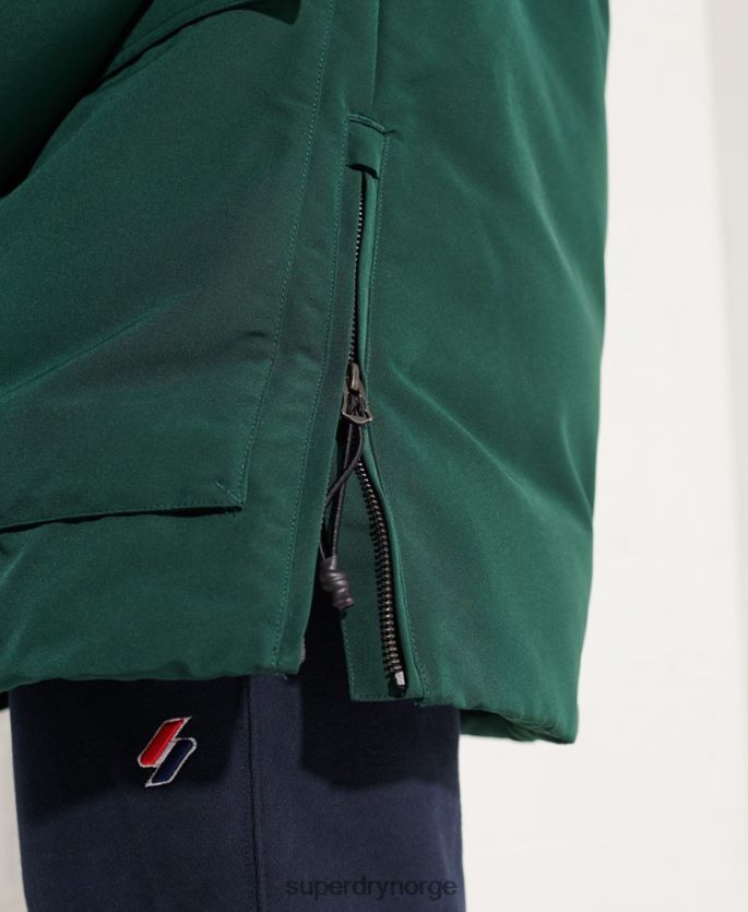 Superdry grønn klær 86P46D4588 everest parka jakke menn