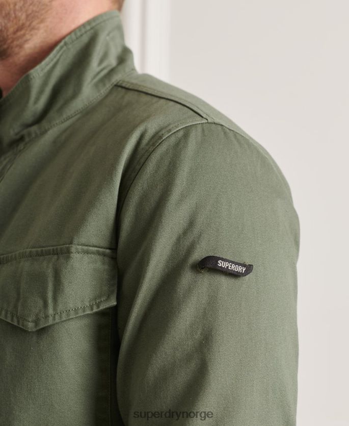 Superdry grønn klær 86P46D4606 3-i-1 m65 jakke menn