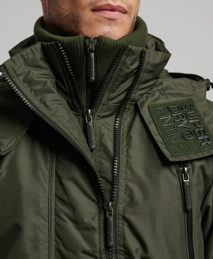 Superdry grønn klær 86P46D950 mountain sd vindjakke menn