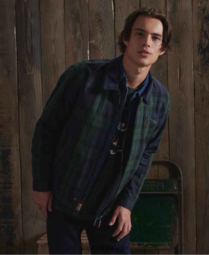 Superdry gul klær 86P46D4769 begrenset opplag dry cruiser jakke menn